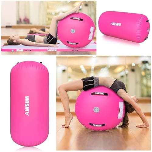 AWSUM Inflatable Gymnastics Mat 10ft/13ft/16ft/20ft/23ft Training mat 4/8 inches Thick tumbling mat with Electric Pump for Home/Gym/Outdoor thumbnail 7