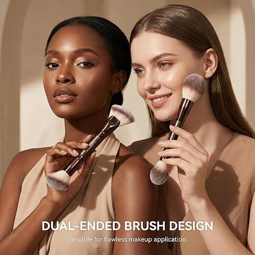 MAGEFY Makeup Brushes 22-in-12 Professional Makeup Brush Set Double-End Make Up Brushes for Powder Concealers Eye Shadows Blush with Gift Box thumbnail 7