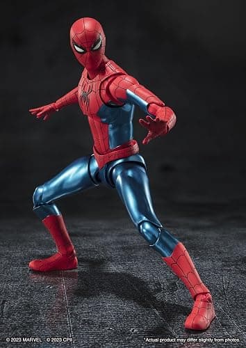 TAMASHII NATIONS - Spider-Man: No Way Home - Spider-Man [New Red and Blue Suit] (Spider-Man: No Way Home), Bandai Spirits S.H.Figuarts Action Figure thumbnail 2