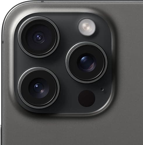 Apple iPhone 15 Pro Max, 256GB, Black Titanium - Unlocked (Renewed) thumbnail 3