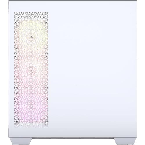 CORSAIR 3500X ARGB Mid-Tower ATX PC Case – Panoramic Tempered Glass – Reverse Connection Motherboard Compatible – 3X CORSAIR RS120 ARGB Fans Included – White thumbnail 6