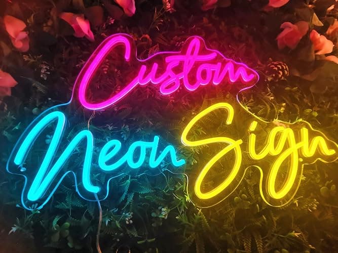 Custom Neon Sign for Wall Decor,Room decor,LED Neon Sign Customizable for Wedding,Birthday Gift,Girlfrend,Party,Salon,Bar,Home Decorations,Bedroom,Personalized Family Name ligh,christmas gift, thumbnail 3