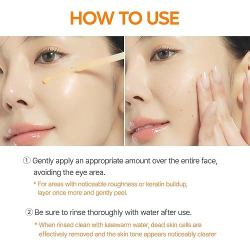 Dr.Melaxin Peel Shot Glow Rice Peeling Ampoule 80ml, Dead Skin Gentle Exfoliating Ampoule with Rice Water Extract, AHA BHA, Niacinamide, Daily Skin Texture Care, Korean Skincare (Kojic Acid) thumbnail 8