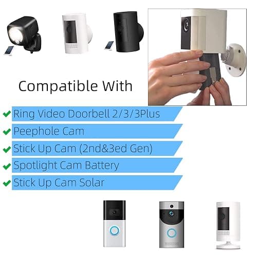2-Pack 6040mAh Replacement Battery with Charger Station for Ring-Doorbell Camera 2/3/3 Plus/4, Spotlight and Stick Up Cam, Rechargeable Upgraded Lithium Li-ion Batteries 3.65V thumbnail 4