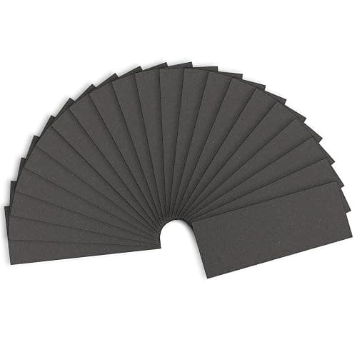 Sandpaper 800 Grit, Wet Dry Sanding Sheets 9 x 3.6 Inch for Wood Furniture Finishing, Metal Sanding and Automotive Polishing,21 Sheets - Image 1
