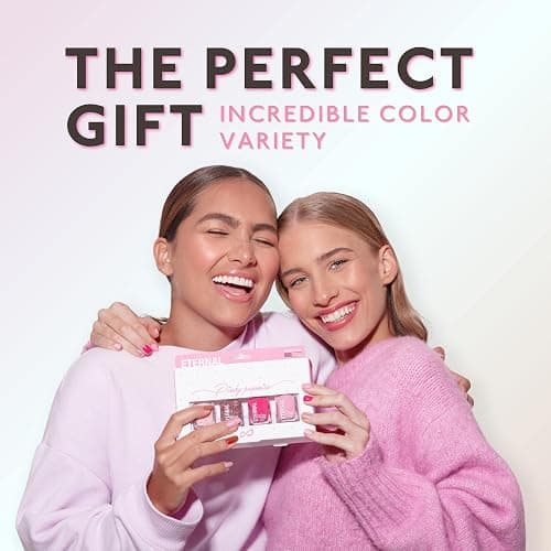 Eternal Pastel Nail Polish Sets for Women (CANDY PASTELS) - Pastel Nail Polish Set for Girls - Long Lasting & Quick Dry Nail Polish Set for Home DIY Manicure Pedicure - Made in USA, 13.5mL (Set of 5) thumbnail 7