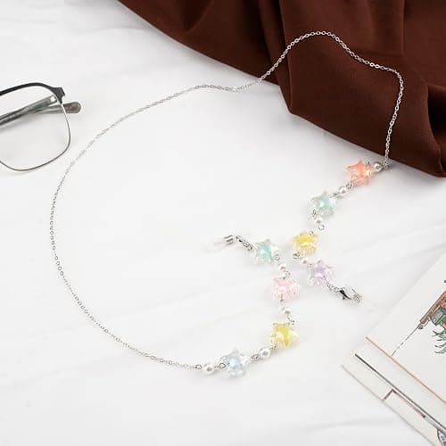 shionreiy Stylish Women's Glasses Chain - Eyeglass & Sunglasses Chains Holder for Around Neck, Eyewear Retainer Strap thumbnail 7