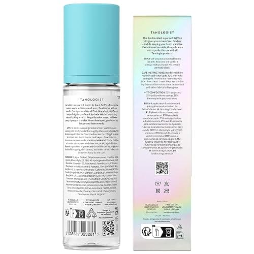 Tanologist Sunless Self-Tan Set – Medium Tanning Mousse with “No Fake Tan Smell” or Orange Tone + Double-Sided, Water-Resistant Self-Tanning Mitt for Streak-Free Application thumbnail 9