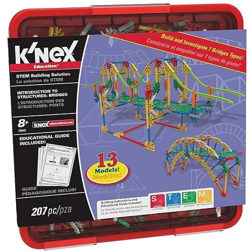 K’NEX Education – Intro to Structures: Bridges Set – 207 Pieces – for Grades 3-5 Construction Education Toy thumbnail 2