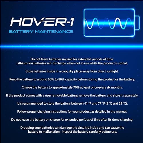 Hover-1 My First Self Balancing Scooter for Kids with 5 mph Max Speed, Dual 150W Motors, 6.3” Tires, 3 Miles Max Range, and LED Headlights thumbnail 7
