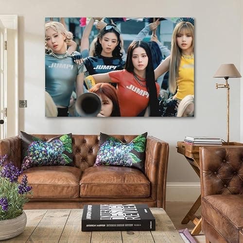 JIANGDANPPBEM Blackpink Poster DecoMotif Poster Dekorieren Sie Ihren Raum, definieren Sie Ihren Stil, 30 x 45 cm, ungerahmt, 6 thumbnail 5