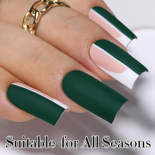Double Rhythm 15ML Gel Polish Pure Sheer Same Color Same Bottle Soak Off Gel Polish Art Manicure Salon DIY at Home for Women (Deep Green-A1460) thumbnail 10
