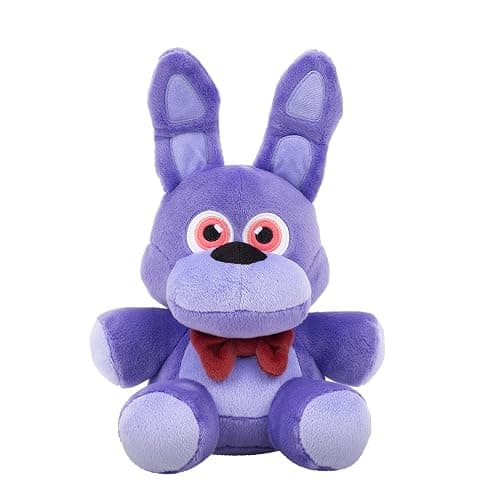 Five Nights At Freddy's Classic Bonnie Plush - 8-Inch Stuffie with Soft Material and Glow-In-The-Dark Eyes - Image 1