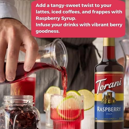 Jimoco® Syrup Pump Dispenser + Torani® Raspberry Syrup, 25.4 oz - Coffee Syrup Pump & Flavoring Bundle thumbnail 7