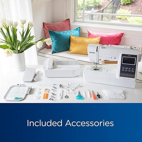 Brother SE700 Embroidery & Sewing Machine with Starter Bundle thumbnail 2