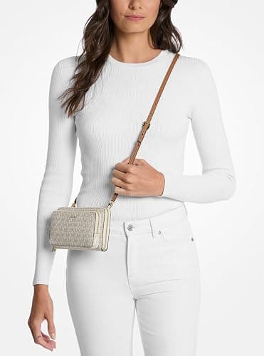 Michael Kors Jet Set Large Continental Crossbody Wallet thumbnail 3