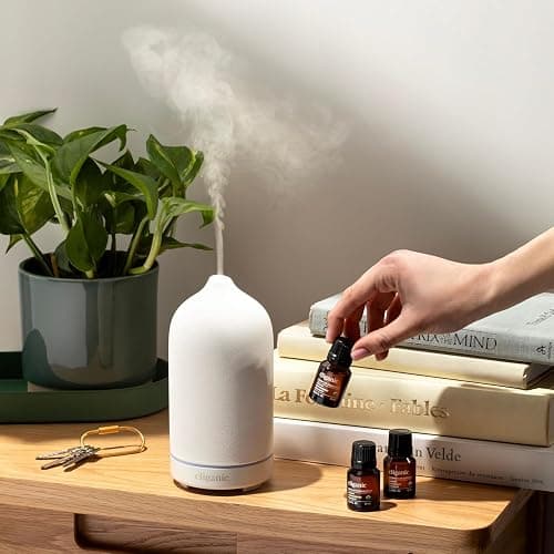 Cliganic Organic Aromatherapy TOP 12 Essential Oils Set, 100% Pure - Peppermint, Lavender, Eucalyptus, Tea Tree, Lemongrass, Rosemary, Frankincense, Orange, Lemon, Cassia, Cedarwood & Grapefruit thumbnail 4
