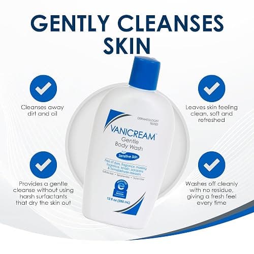 Vanicream Gentle Body Wash -12 fl oz - Formulated Without Common Irritants for Those with Sensitive Skin thumbnail 5