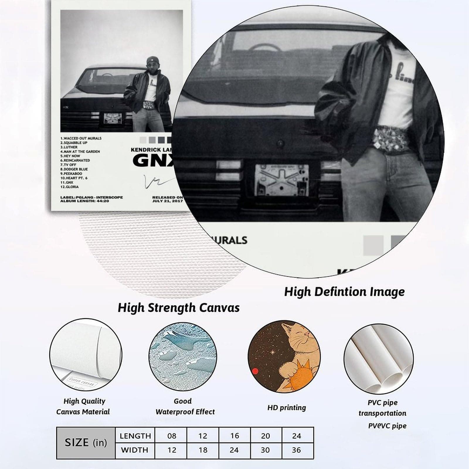 Kendrick Lamar Gnx Album Posters thumbnail 5