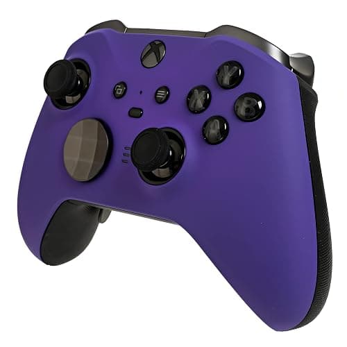 Xbox Elite Series 2 Custom Soft Touch Controller - Soft Touch Feel, Added Grip, Vibrant Purple Color - Compatible with Xbox One, Series X|S thumbnail 5
