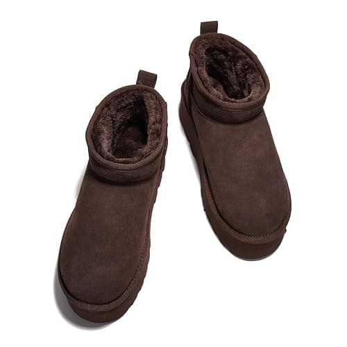 Project Cloud 100% Genuine Leather Ankle Boots for Women - Anti-Slip Memory Foam Insole Womens Boots - Lightweight Winter Womens Shoes, Ankle Booties for Women (Huggy) thumbnail 7