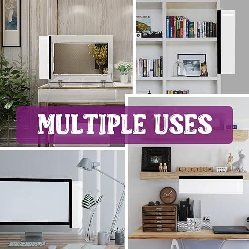 MDOZQ Office Desk Accessories 2pcs Computer Monitor Memo Board Message Board Supplies for Women Men Sticky Note Holder Home Desktop Decor thumbnail 6