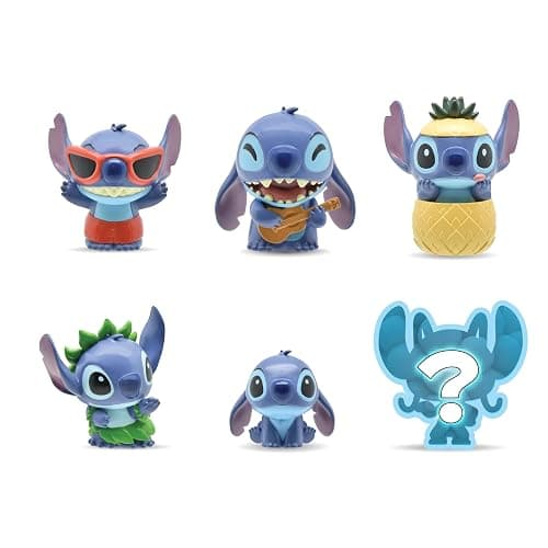 Mash'Ems 52130 Lilo & Stitch Disney, Squishy Figures, 6 to Collect, Styles May Vary, Multicolour thumbnail 2