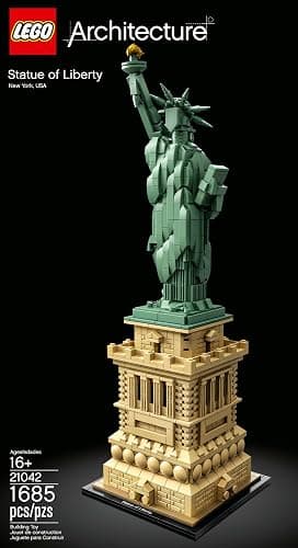 LEGO Architecture Statue of Liberty Model Building Set - Collectible New York City Souvenir, Creative Home Décor or Office Centerpiece, Great Gift Idea for Adults and Teens, 21042 thumbnail 5