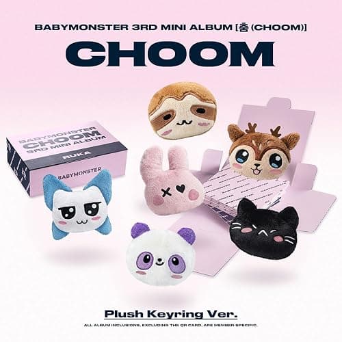 CHOOM 3rd Mini Album Plush Keyring Ver. / Random Outcase + Film Photocards + QR Card + 4 Extra Photocards Official K-POP Sealed Album thumbnail 2