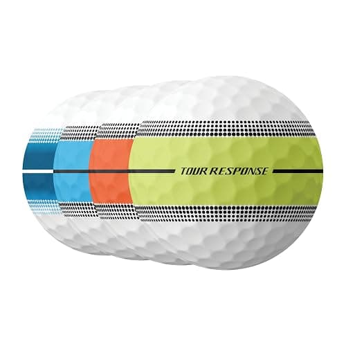 TaylorMade New Tour Response Stripe 25 Golfbälle thumbnail 4