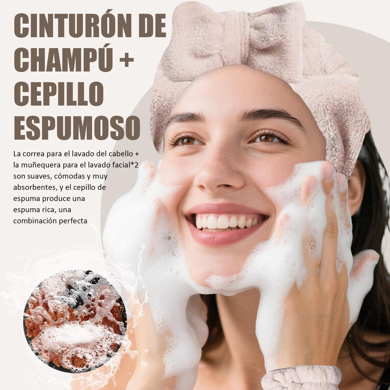 56 Piezas Set de Brochas de Maquillaje Profesional Completo, Juego de Brochas para Maquillar Ojos Mejillas y Rostro | Ideal para Regalo, Uso Diario y Maquillistas Expertas (Marrón 56 PCS) thumbnail 6