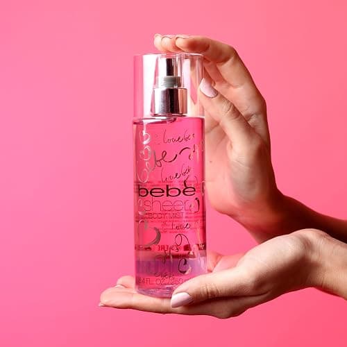 Bebe Sheer Body Mist - Body Spray for Women - Sensual & Flirtatious Women's Fragrance with Citrus Cocktail, Pink Peony & Sandalwood Notes Long-Lasting Fragrance Mist - 8.4 Fl Oz thumbnail 5