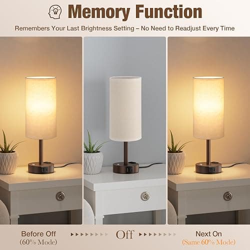 Touch Bedside Table Lamp thumbnail 3