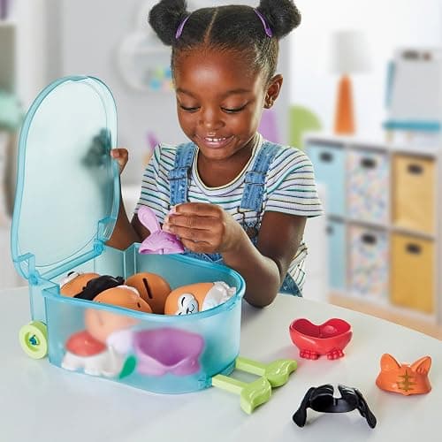 POTATO HEAD Pet-Tato Tots, Pet-Themed Set with 31 Parts and Pieces Plus Rolling Carry Case, Toddler and Preschool Toys for Girls and Boys 2 and Up (Amazon Exclusive) thumbnail 2