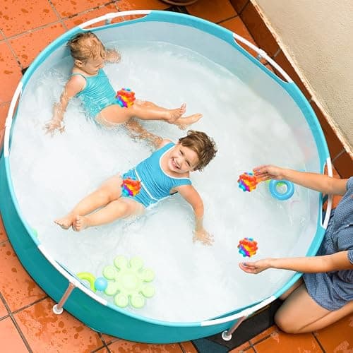 RadBizz Push Pop Bubble Fidget Sensory Toy Ball - for Autism, Stress, Anxiety - Kids and Adults (Multicolor Ball) thumbnail 9
