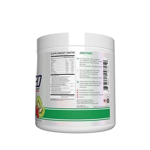 EHP Labs OxyShred Pre Workout Powder - Preworkout Powder with L Glutamine & Acetyl L Carnitine, Energy Boost Drink - Kiwi Strawberry, 60 Servings thumbnail 10