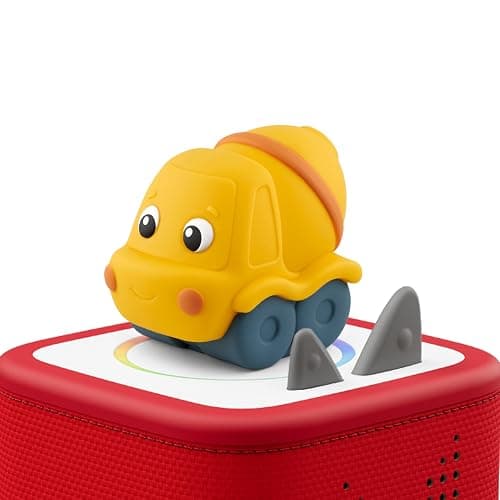 My First Tonies: Construction Set - Excavator, Cement Mixer, and Truck Soft and Squeezable Audio Toy Figurines thumbnail 3