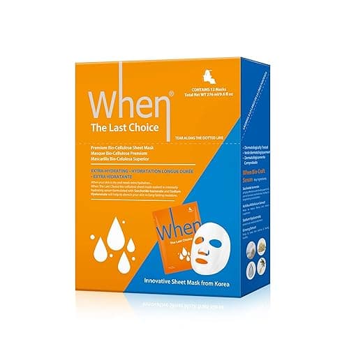 Extra-Hydrating Bio-Cellulose Facial Sheet Mask (12 pcs)