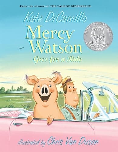 Mercy Watson Series 1-6 Books Collection Set By Kate DiCamillo(The Rescue, Goes for a Ride, Fights Crime, Princess in Disguise, Thinks Like a Pig & Something Wonky This Way Comes) thumbnail 6