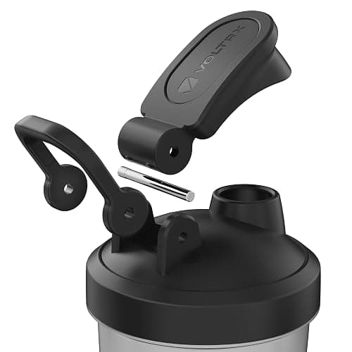 VOLTRX Protein Shaker Bottle, Merger USB C Rechargeable Electric Protein Shake Mixer, Shaker Cups for Protein Shakes and Meal Replacement Shakes, BPA Free, 24oz thumbnail 9