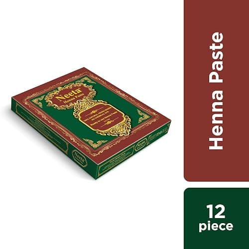 Neeta 12 Pack Ready to Use Henna Paste Hair Dye Cones Reddish Brown Color tubes color for women Perfect for Spot hair coloring, Long-lasting and Cruelty-Free thumbnail 3