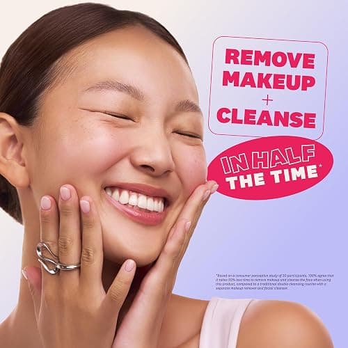 The Face Shop Rice Water Bright Milk & Jelly Double Cleanser, Double Cleansing in Half the Time, 2-in-1 Makeup Remover & Face Wash, Hydrating & Moisturizing, Korean Skin Care, Vegan, 6.4 fl. oz. thumbnail 5