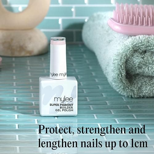 Mylee Super Pigment Builder Gel 13ml – Rose Petal – Intense Colour, Strength & Sculpting – Opaque in 2 Layers, Lasts Up to 4 Weeks – Vegan & Cruelty-Free Builder Gel for Strong, Flawless Nails thumbnail 5