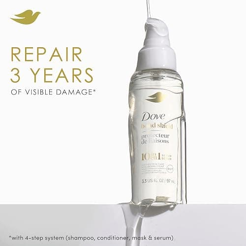 Dove Serum Bond Strength for Chemically Damaged Hair with Bio-Protein Care Technology and Peptide Complex 3.3 Fl Oz thumbnail 3