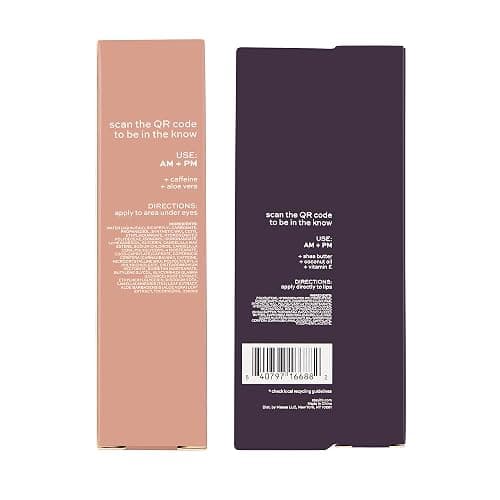 ITK Skincare Gift Set - Aloe Vera Under Eye Stick + Shea Butter Lip Balm Duo to Reduce Eye Puffiness and Soothe Chapped Lips with Vitamin E - Hydrates Dry Lips and Eyes - Travel Skincare Set thumbnail 2