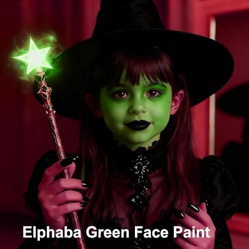 MEICOLY Lime Green Face Body Paint Stick,Christmas Stocking Stuffers,Elphaba Green Face Paint,Body Paint for Halloween SFX Cosplay Witch Makeup,Hunting Camo Paint,St Patricks Day Accessories thumbnail 3