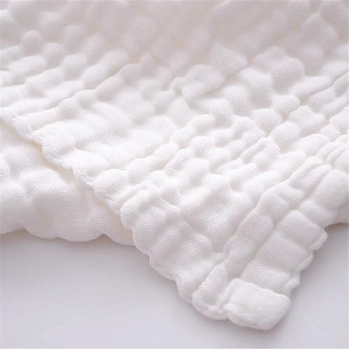 Muslin Baby Bath Towels,3 Pack,6Layer Large 40"x40", Natural Cotton,Pink | Ultra Soft and Absorbent,Infant Toddler Blanket Towel, Unisex Suitable for Girls and Boys,Newborn Essential,Quick-drying thumbnail 8