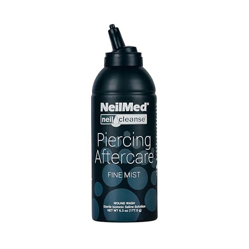 NeilMed NeilCleanse Piercing Aftercare, Fine Mist, 6.3 Fluid Ounce - Image 1
