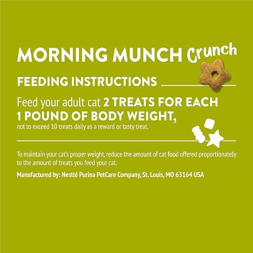 Purina Friskies Party Mix Morning Munch Crunch Egg, Bacon and Cheese Flavors Cat Treats - 30 oz Canister thumbnail 7