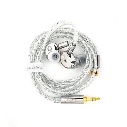 Linsoul SIMGOT EA1000 Fermat 10mm Dynamic Driver in Ear Monitor, HiFi in Ear Earphone IEM, Wired Gaming Earbud, with Silver-Plated OFC Cable for Musician Audiophile thumbnail 3
